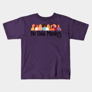 Ni una menos women Kids T-Shirt